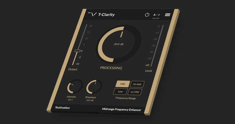 Techivation发布了T-Clarity频率增强器效果插件-