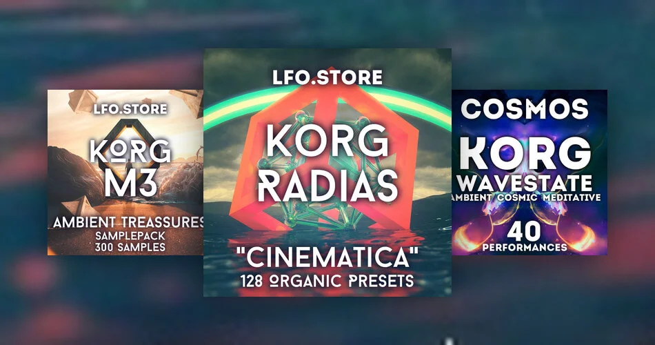 LFO商店为Korg的Radias和Wavestate合成器推出声带-