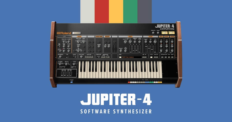 Roland推出JUPITER-4软件合成器-