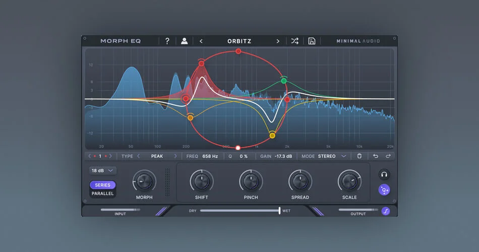 Minimal Audio 发布 Morph EQ 创意均衡器和滤波器插件-