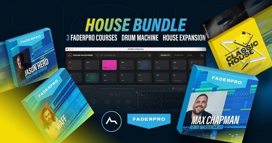 ADSR Sounds推出独家FaderPro House Bundle-