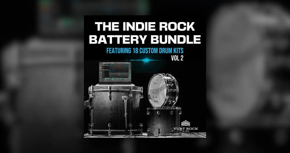 Yurt Rock推出Indie Rock Drums BATTERY Bundle Vol.2-