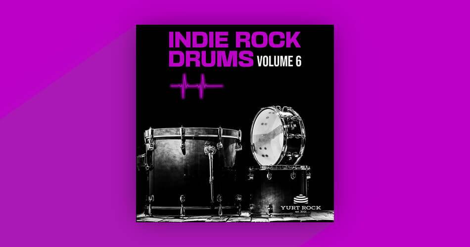 图片[1]-Yurt Rock发行了Indie Rock Drums Vol. 6样本包-