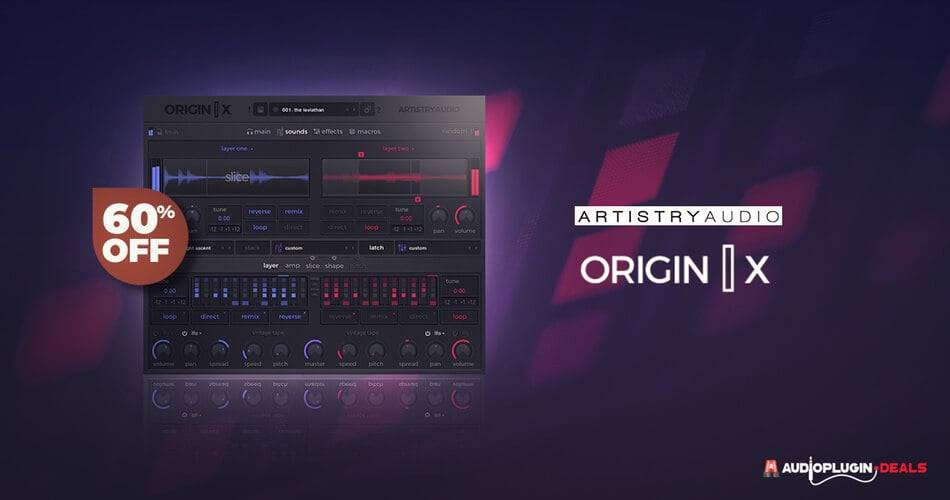 图片[1]-Artistry Audio的Origin X现代循环引擎以60%的折扣出售-