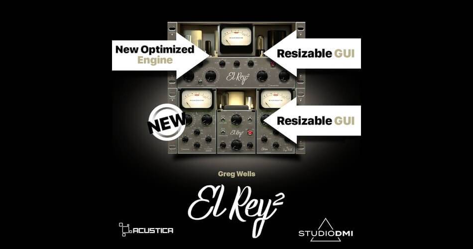 图片[1]-Acustica Audio发布了El Rey 2压缩机和Fire The Ash-