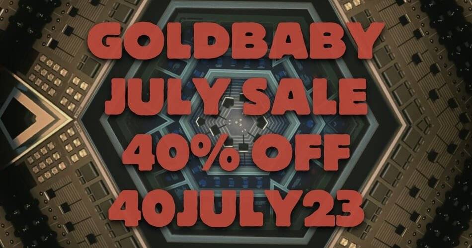 图片[1]-Goldbaby 7月促销：复古鼓机和合成器样品包可享受40%的折扣-