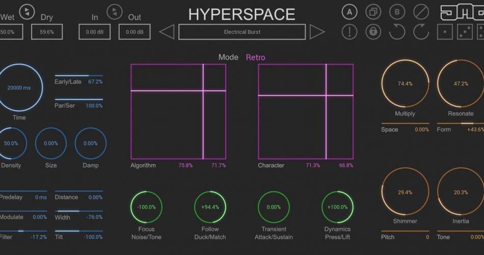 图片[1]-United Plugins Hyperspace混响插件以50%的折扣出售-