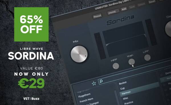 图片[1]-Librewave的Sordina静音仪器模拟器以65%的折扣出售-