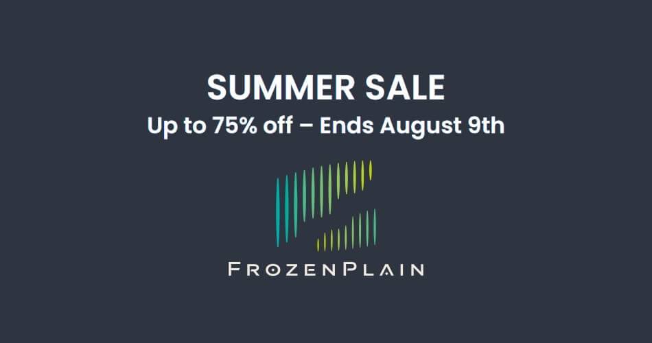 图片[1]-FrozenPlain Summer Sale 2023：在虚拟乐器上节省高达75%-