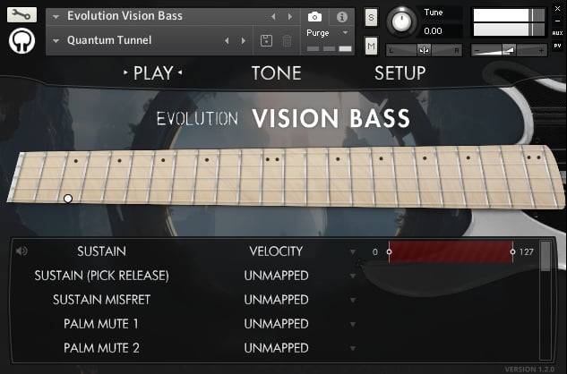 Orange Tree Samples为Kontakt Player发布了Evolution Vision Bass-