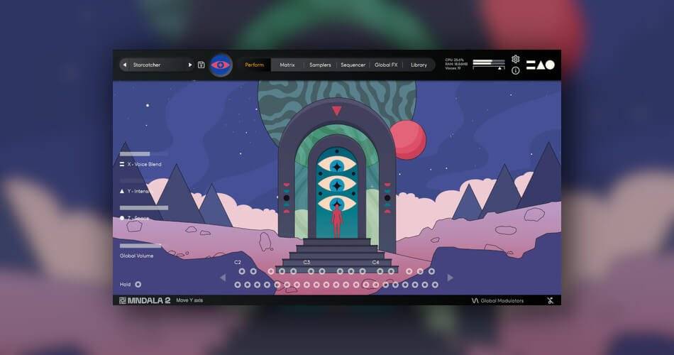 
Plugin Boutique为MNTRA Instruments的虚拟乐器Galactron提供独家40%的折扣，Galactron是回忆新迷幻美学的电子声音组合，灵感来自FM合成的爆炸、大胆的立体声运动、巨大的混响和氛围垫。

通过MNTRA的采样引擎MNDALA 2，MNTRA团队长期使用和喜爱的合成器的声音已经发展成为一种新的万花筒般的创作，总是丰富多彩，总是与众不同。
Galactron特征

133个预设。
40张仪器样本地图。
以24位48kHz录制。
没有大惊小怪的复制保护，只需安装，仪器就会被唯一加密，可以在您的系统中使用。
使用注册的MNTRA帐户在MNDALA 2中无缝下载、更新和安装。
40张样本地图。
Galactron提供适用于Windows和Mac的VST3和AU插件格式，在2023年9月30日之前，价格为29美元，而不是49美元。

更多信息：MNTRA仪器