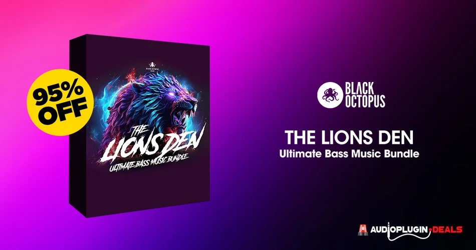 图片[1]-Lions Den Ultimate Bass Music Bundle by Black Octopus Sound优惠95% | 音色插件资源网-音色插件资源网